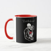 Skelton Lovers bis zum Tod Tasse (Links)
