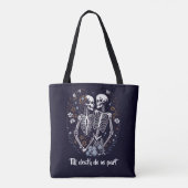 Skelton Lovers bis zum Tod, uns Teil Tasche (Rückseite)