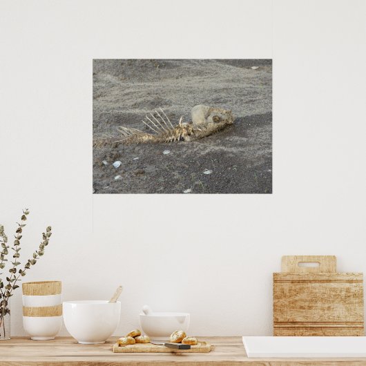 Skelton Poster (Küche)