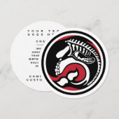 Skelwal Einladung (Vorne/Hinten)