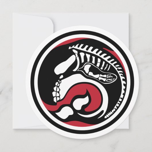 Skelwal Einladung (Vorderseite)