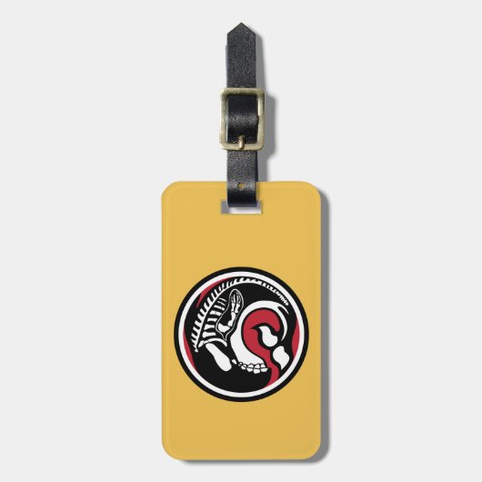 Skelwal Gepäckanhänger (Vorderseite vertikal)