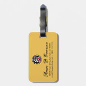 Skelwal Gepäckanhänger (Rückseite vertikal)