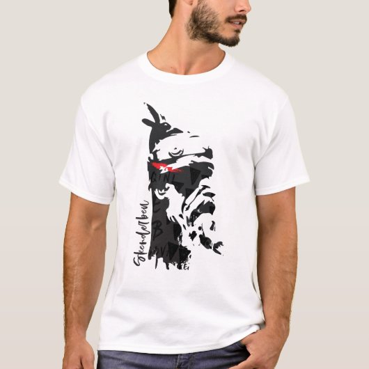 Skënderbeu Grunge T - Shirt (Vorderseite)