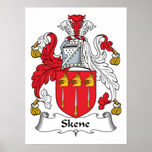 Skene Familienwappen Poster