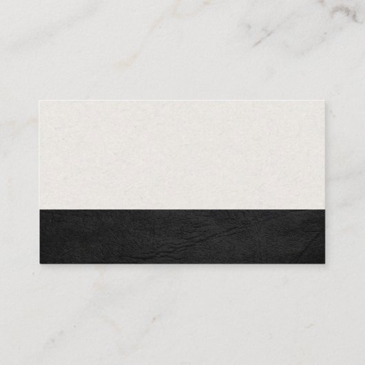 Skepper-Gebäude-Symbol | Metall Visitenkarte (Rückseite)