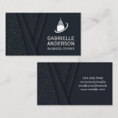 Skepper-Gebäude-Symbol Visitenkarte (Vorne/Hinten)