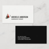 Skepper-Gebäude-Symbol Visitenkarte (Vorne/Hinten)