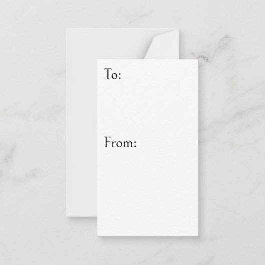 Skeptical Santa Frog schüchtern oder schön zu: Von Mitteilungskarte (Rückseite)