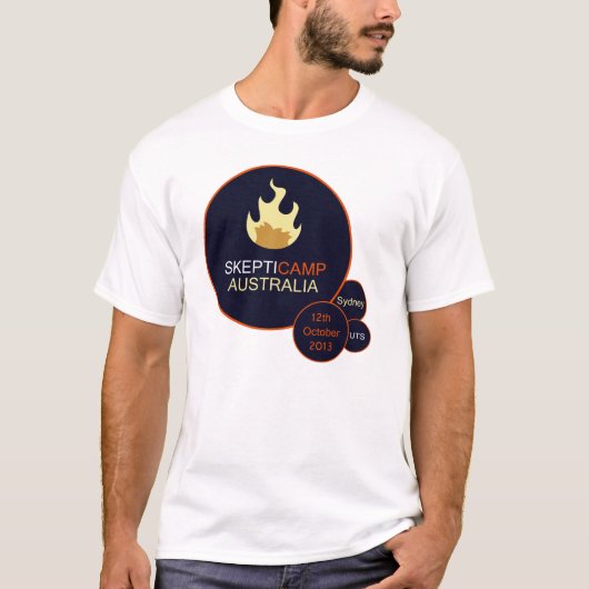 Skepticamp Sydney T - Shirt 2013 (Vorderseite)