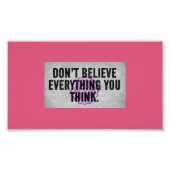 Skeptiker Fotodruck (Vorne)