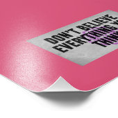 Skeptiker Fotodruck (Ecke)