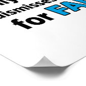 Skeptiker Poster (Ecke)