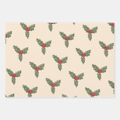 Skeptische Mistel-Weihnachten Geschenkpapier Set (Vorderseite 3)
