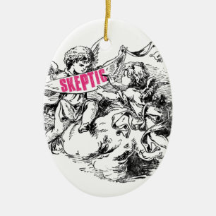 Skeptische Wahrheit Keramikornament