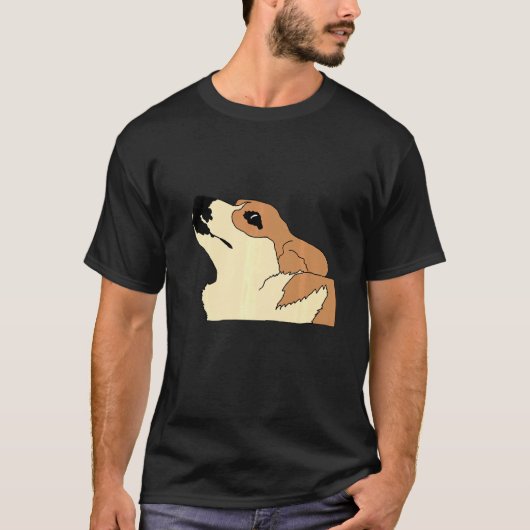 Skeptischer Corgi Pulli (Vorderseite)