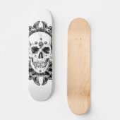 Skeptisches Design des Skateboards (Vorderseite)