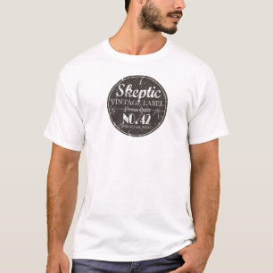 Skeptisches Vintages Shirt