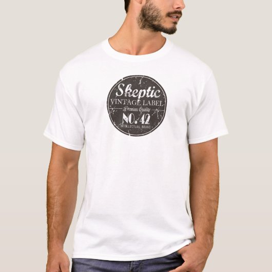 Skeptisches Vintages Shirt (Vorderseite)