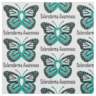Skerodermie-Bewusstseins-Schmetterling Stoff