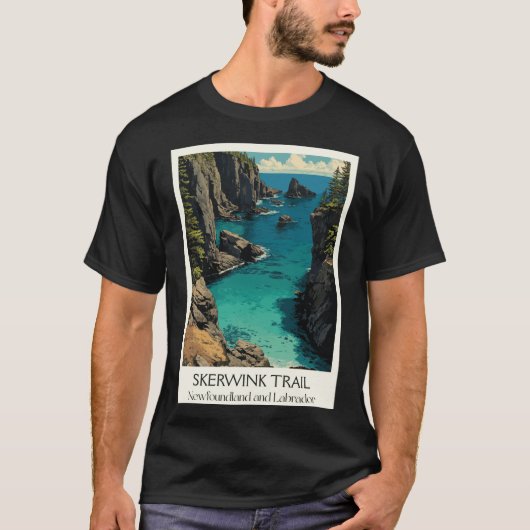 Skerwinkrail Newfoundlandrinity Bay Coastal Hike A T-Shirt (Vorderseite)