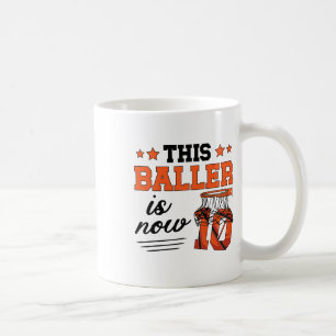 Sketch 10. Geburtstag Junge 10 Jahre alter Skettel Kaffeetasse