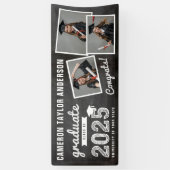 Sketch 2023 Chalkboard Sketch 3 Foto Collage Grad  Banner (Vertikal)