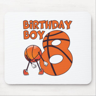 Sketch 8. Geburtstag Boy Sketll Player 8 Jahre alt Mousepad