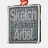 Sketch Artist Extraordinaire Ornament Aus Metall (Links)