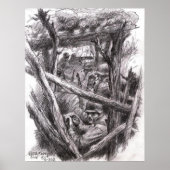 Sketch Artist Rifleman Poster (Vorne)