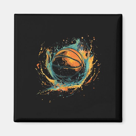 Sketch Artwork Sketch Lover Wasserfarbe Gezeichnet Magnet (Vorne)