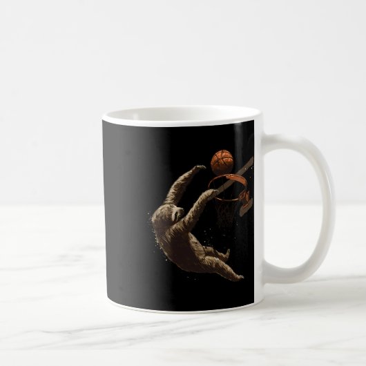 Sketch Artwork Zeichnend Sketch Lover Sloth Slam D Kaffeetasse (Rechts)