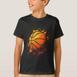 Sketch Athlete Jump Team Sport T-Shirt