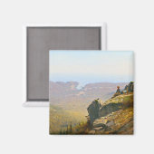 Sketch auf dem Berg von Sanford Robinson Gifford Magnet (Vorderseite/Rückseite)