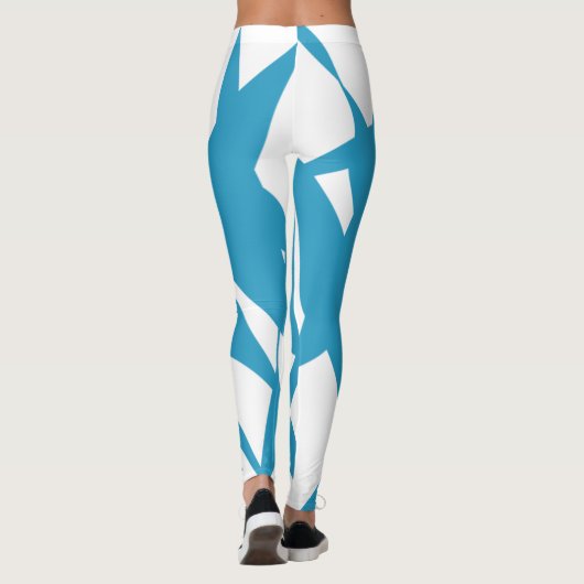 SKETCH BLUE LEGGINGS (Rückseite)