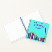 Sketch Book Doodles Notebook Notizblock (Innenseite)