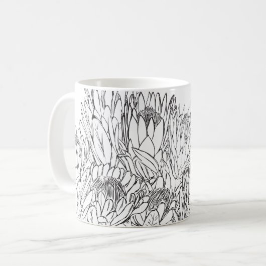 Sketch Bouquet Kaffeetasse (Vorderseite Links)