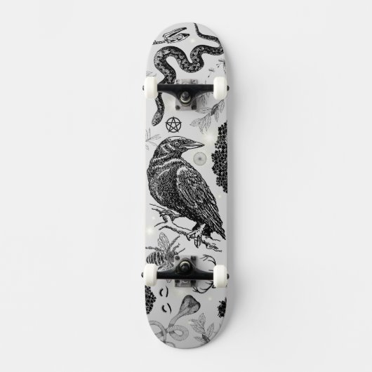 Sketch Collage Skateboard (Vorderseite)