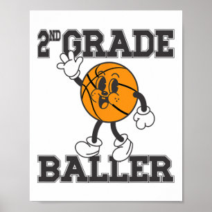 Sketch der zweiten Klasse bis zur Schule - Kinders Poster