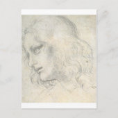 sketch for Leonardo da Vinci's Last Supper. Postkarte (Vorderseite)