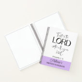 Sketch für Bibelverse Notizblock (Innenseite)