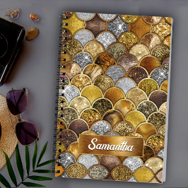 Sketch für die magere Goldmagenskala Notizblock