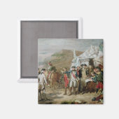 Sketch für die Schlacht von Yorktown Magnet (Vorderseite/Rückseite)