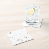Sketch, Granite Paper Coaster Rechteckiger Pappuntersetzer (Vor Ort)