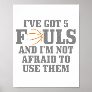 Sketch habe ich 5 Fouls Got und ich habe keine Ang Poster
