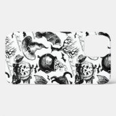 Sketch Halloween-Muster Case-Mate iPhone Hülle (Rückseite (Horizontal))