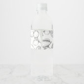 Sketch hausgemachte Lemon Curd Wrap-around Label Wasserflaschenetikett (Rückseite)