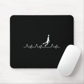 Sketch Heartbeat Bll Sketll Player Dunk Sport Gesc Mousepad (Mit Mouse)