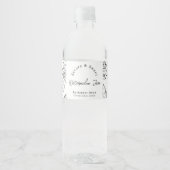 Sketch Homemade Watermelon Jam Wrap-around Label Wasserflaschenetikett (Vorderseite)