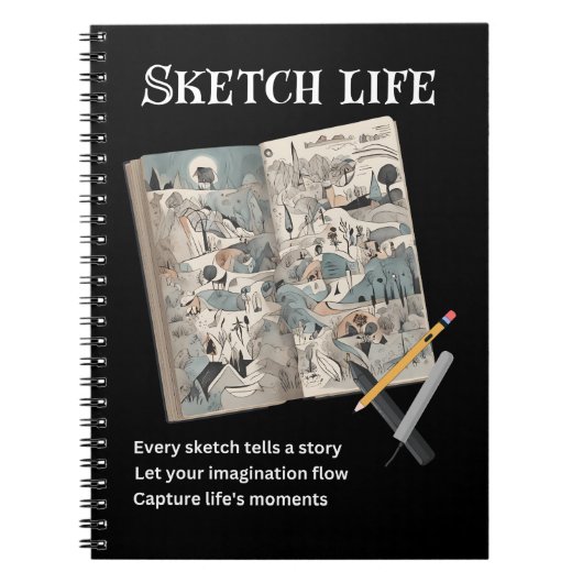 Sketch Life Notizblock (Vorderseite)